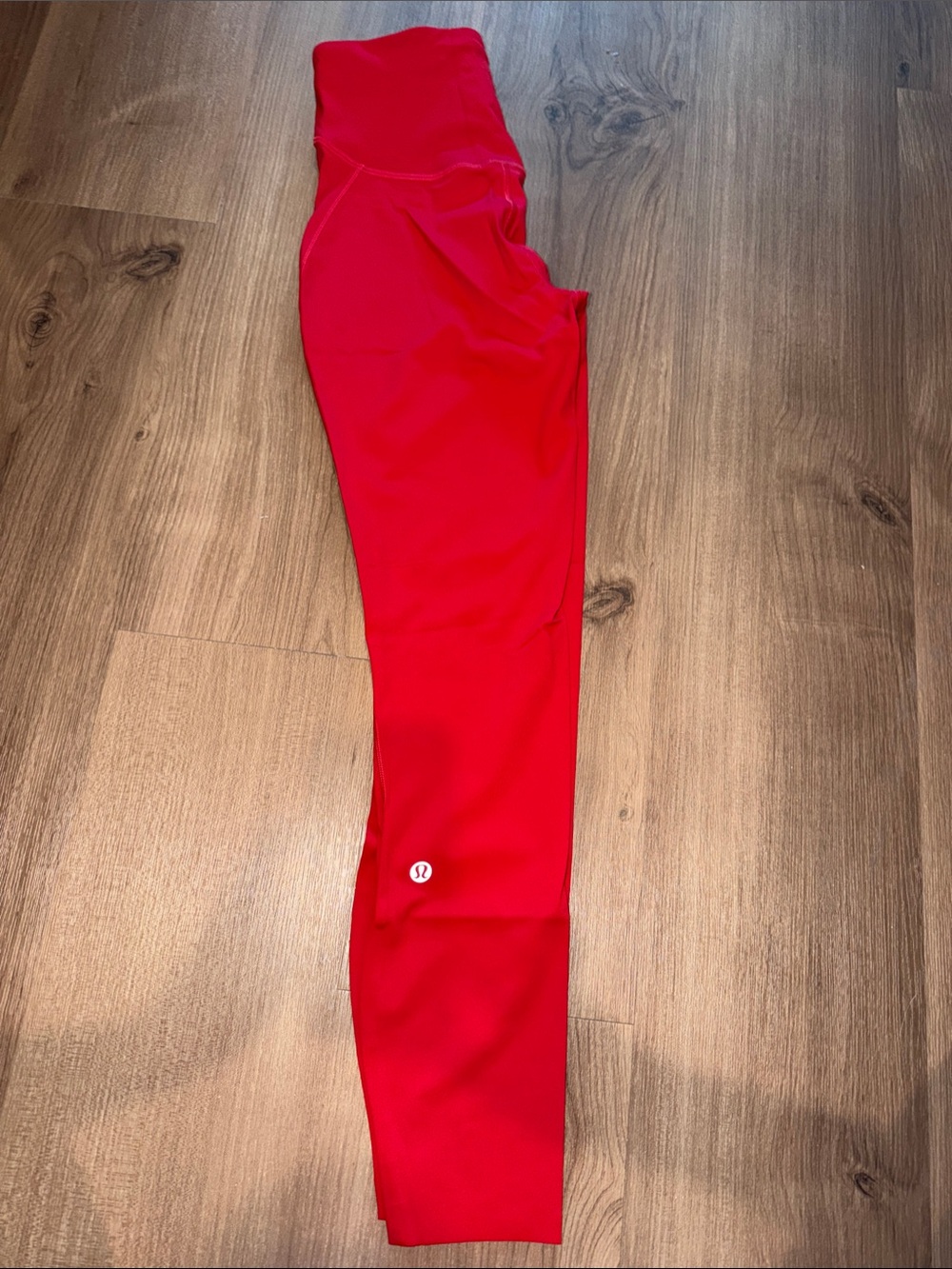 lululemon Fast-and-Free Crimson Red High-Rise Leggings